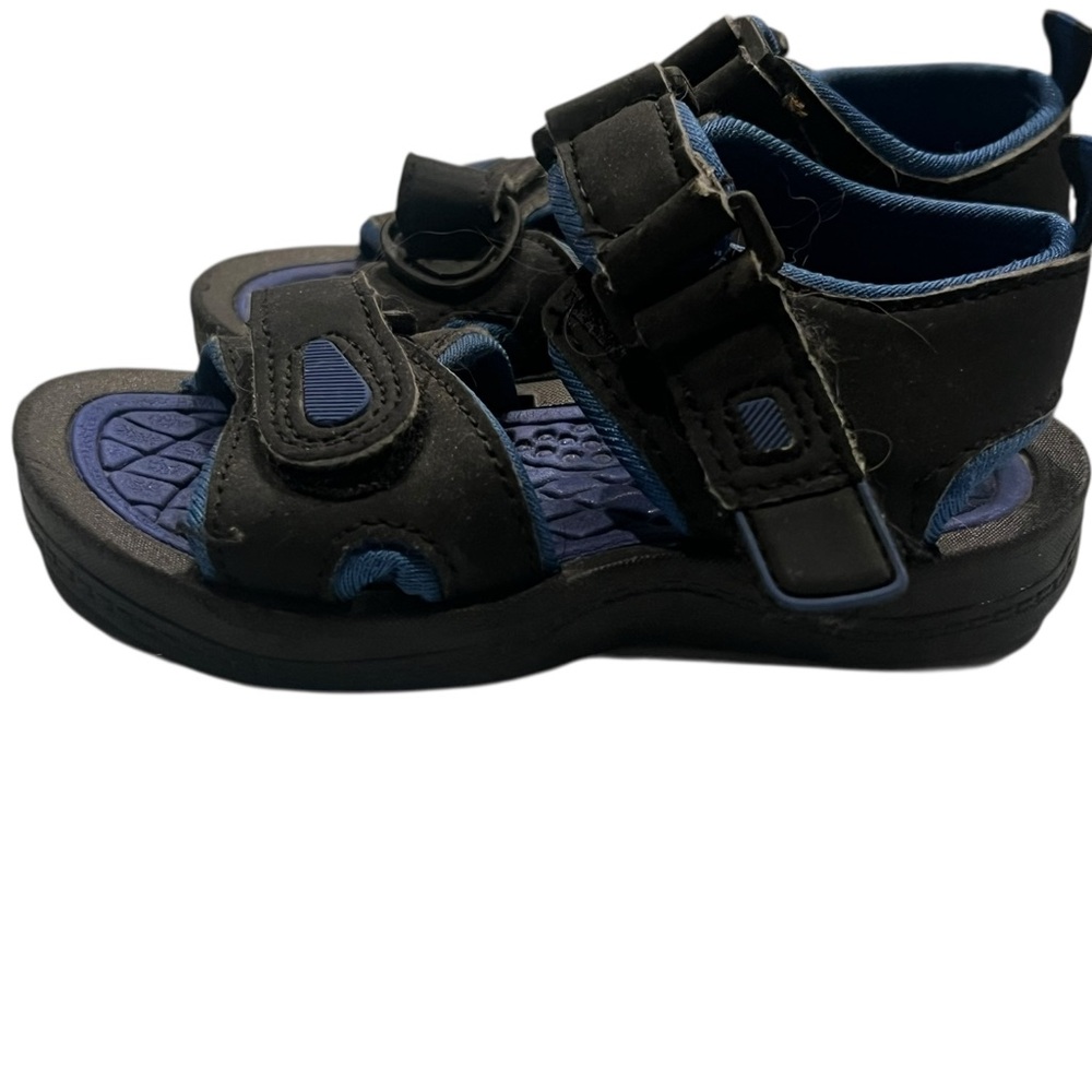 Boys Black and Blue Sandals
